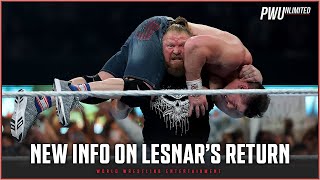 New Info On Brock Lesnar's Return At SummerSlam