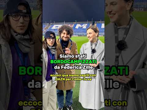 E per valutare le nostre abilità da bordocampisti a Como con DAZN ANDIAMO DA FEDERICA ZILLE, FEDE!