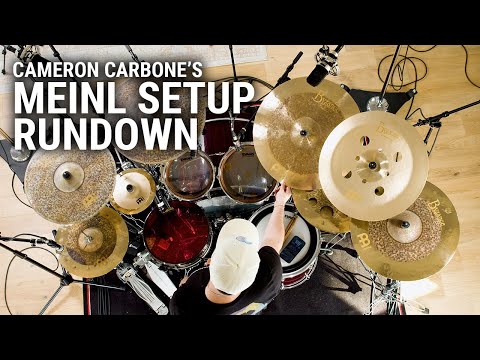 Meinl Cymbals – Cameron Carbone’s Meinl Setup Rundown