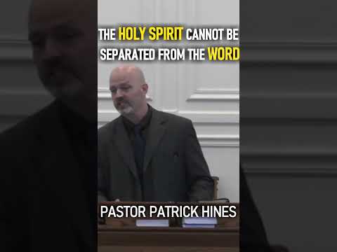 The Holy Spirit Cannot Be Separated From The Word - Pastor Patrick Hines Sermon #shorts #christians