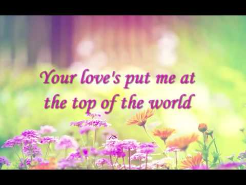 Top of The World-The Carpenters (Lyrics) - YouTube