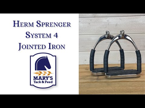 Herm Sprenger System 4 Jointed Iron Offset Eye