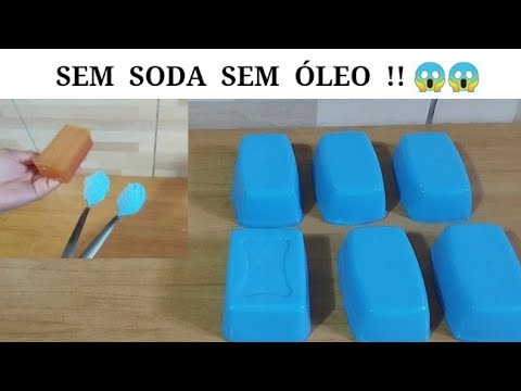 🔴 SEM ÓLEO E SEM SODA PRONTO EM MINUTOS SABÃO CASEIRO