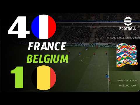 🔴 <strong>France</strong> vs Belgium Live <strong>Today</strong> | UEFA Nations League | Live <strong>Today</strong> - eFootball simulation