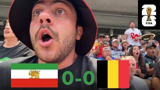 Iranians REACT To HUGE Draw vs Belgium In Los Angeles (Vlog)