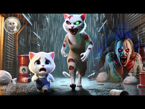 The whole big city has been overrun by zombies🧟😡#miaw #zombie #millionviews #cartoon #city #meaw