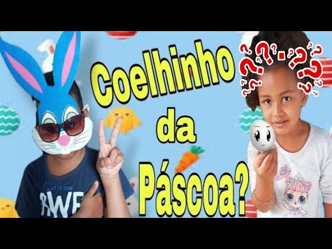 COELHINHO DA PÁSCOA?🐰🤔| Lívia e Kaique