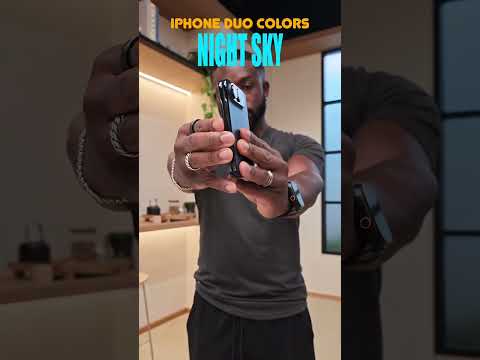 The iPhone Duo comes in two colors. Which one are you choosing?#iphoneduo #appleevent #apple