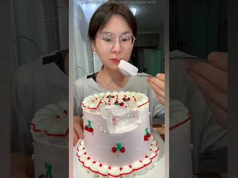 Birthday Girl Finished the Whole Cake Alone! 🎂😲 #shortsvideo #bangla