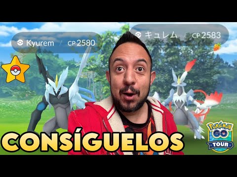 COMO CONSEGUIR KYUREM BLANCO y KYUREM NEGRO en POKEMON GO