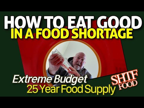 Extreme Budget 25 Year Food Storage