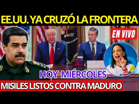 TRUMP Y EL PENTÁGONO DAN ULTIMÁTUM: MISILES Y DRONES EN POSICIÓN CONTRA MADURO