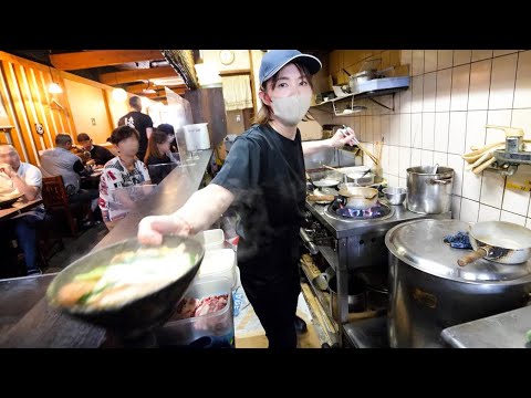 働き者の美人ママさんが作る絶品カツ丼！男達を支える高速提供うどん屋に常連殺到