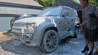 Land Rover Deep Clean - Snowfoam Wash & Rinse