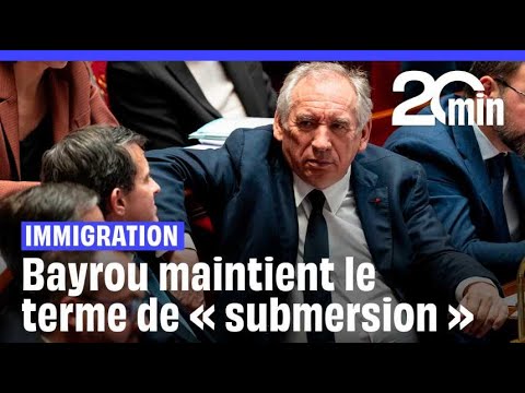 Immigration : François Bayrou persiste avec son idée d’une « submersion » migratoire