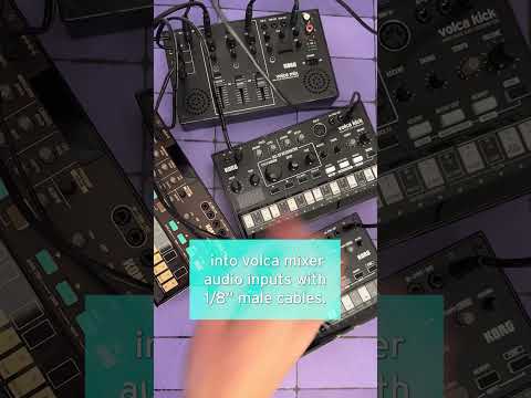 How to Sync Multiple KORG volcas