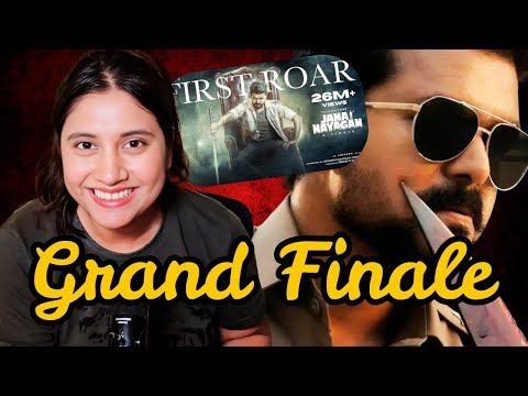 Jana Nayagan REACTION | Thalapathy Vijay | H Vinoth | Anirudh | Ashmita Reacts
