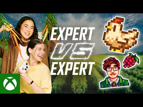 Real Farmer takes on a Fall Harvest in Stardew Valley | Expert VS Expert