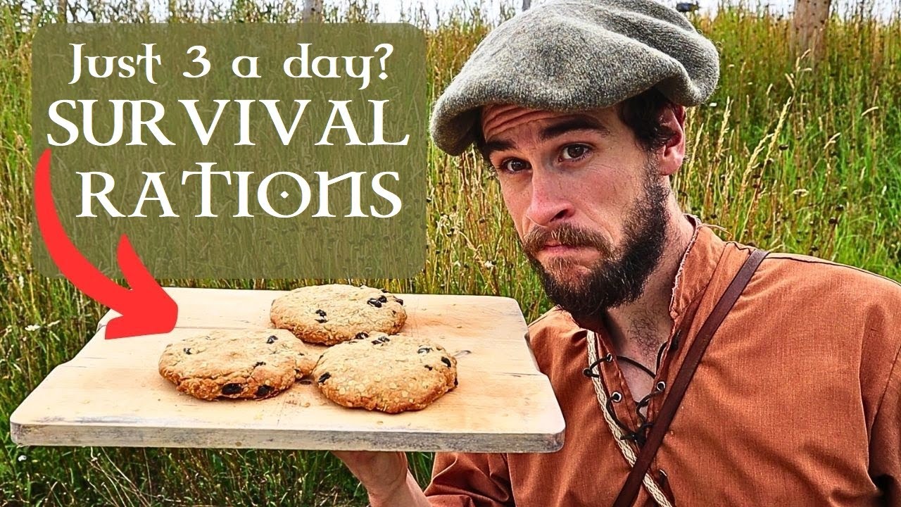 Survival Rations Inspired by History - Just 3 a Day will keep you full of Energy!
