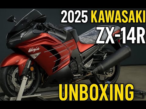 2025 Kawasaki ZX-14R Unboxing!