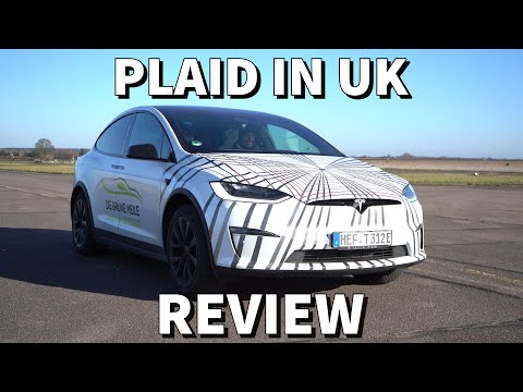 Tesla Model X Plaid first UK test. Pt 1 of 2 - Detailed walk around and interior differences