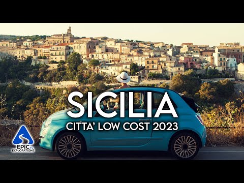 Sicilia 2023: Città Economiche Più Belle e Autentiche dell'Isola | 4K