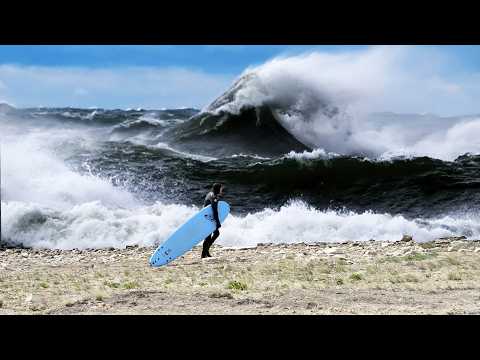 Historic Surf Discovery "4-6ft" Lake Waves in North Dakota