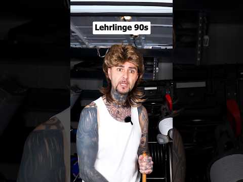 Lehrlinge früher vs. heute😂 #shorts