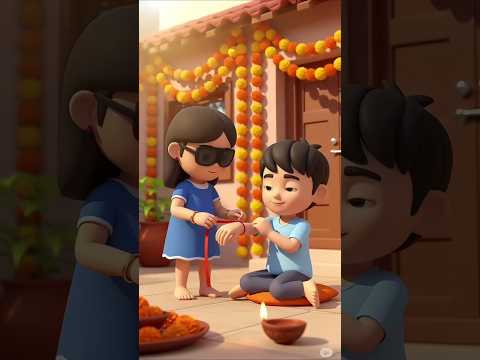 RAKHI special gift (aakhe) #eyes #rakshabandhan #sisterlovestatus #ai #cartoon #viral #shorts