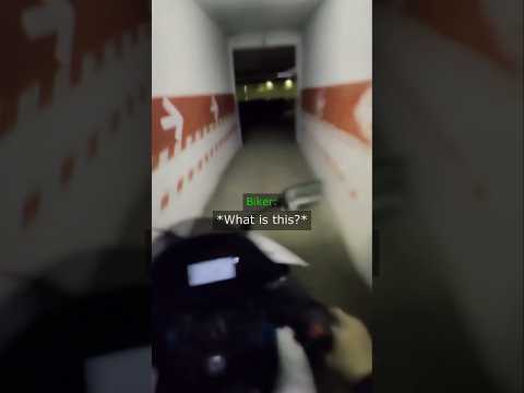 Biker Found Backrooms In The Parking