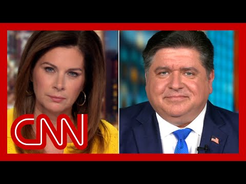 Erin Burnett asks Gov. Pritzker about possible Harris VP pick