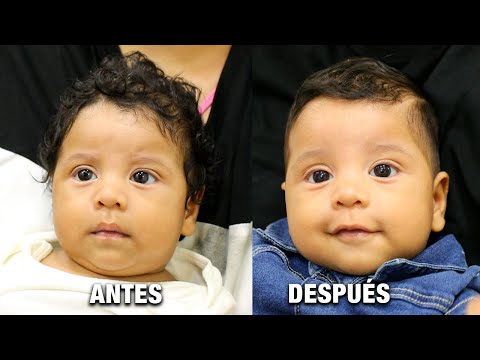 COMO HACER UN CORTE PARA BEBÉ FÁCIL 😱 COMO HACER UN DESVANECIDO CON LA 2 PARA UN BEBÉ