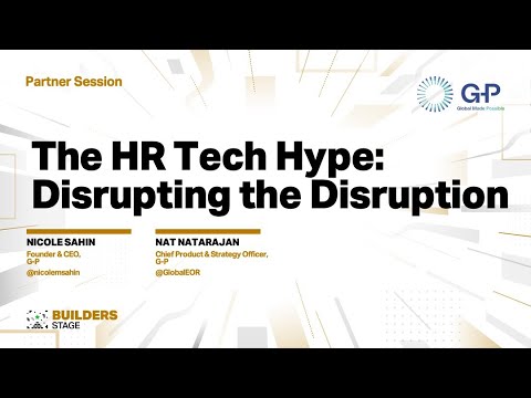 The HR Tech Hype: Disrupting the Disruption