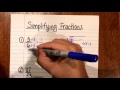 Simplifying Fractions and GCF