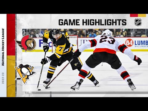 Senators @ Penguins 3/20 | NHL Highlights 2023