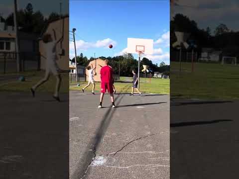 Justin With An Early Top Play Of The Year #youtubeshorts #basketball