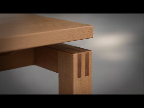 Carpinteria Japonesa ensamble horquilla Diseño de Muebles
