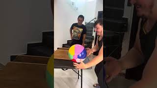Mueve la pelota Sin tocarla, imposible 