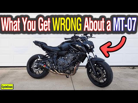 What You Get WRONG About a Yamaha MT-07