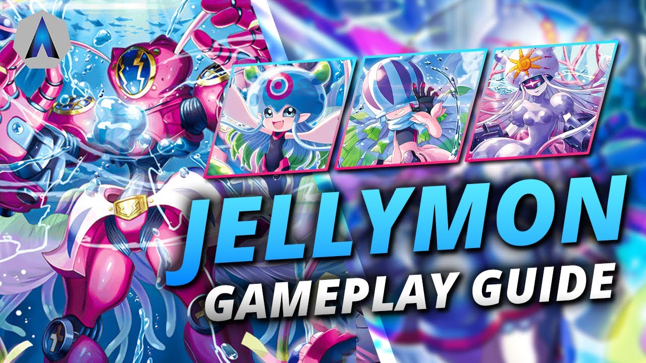 BOTTOM DECK EVERYTHING!!! Jellymon Amphimon Deck Gameplay Guide | Digimon Card Game BT13 Format
