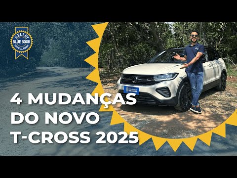 Confira as 4 principais mudanças do Novo T-Cross 2025!