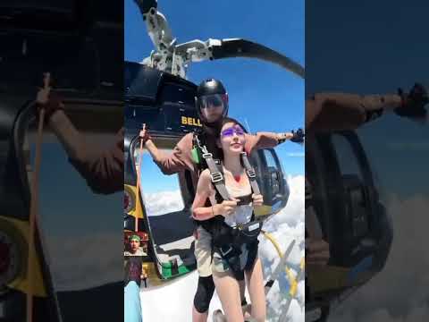 skydiving ๐ so much better now ๐fun
