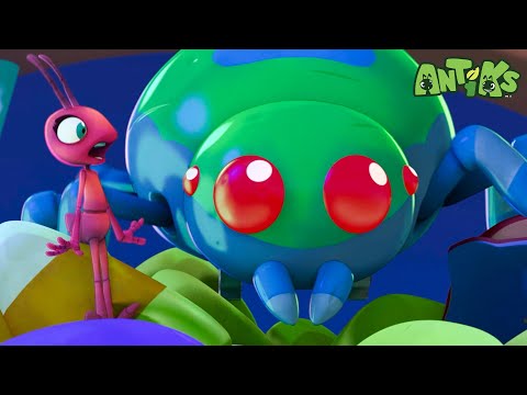 Scary Creepy Crawlies 🕷️ | ANTIKS 🐜 | Old MacDonald's Farm | Animal Cartoons for Kids