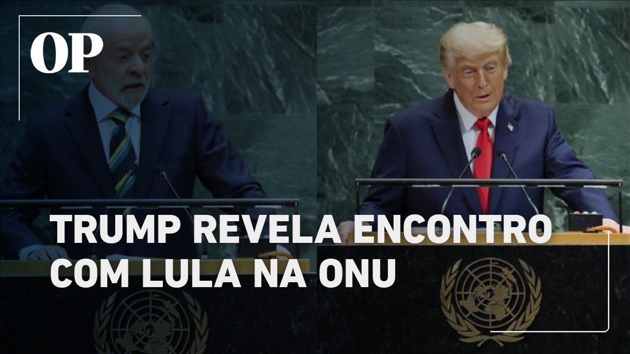 Trump revela encontro com Lula na ONU e elogia brasileiro: “Ele gosta de mim e eu gosto dele”