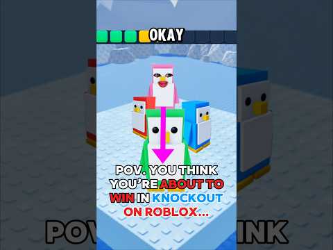 When You Think You’re About To WIN in “KNOCKOUT” On ROBLOX… 🐧