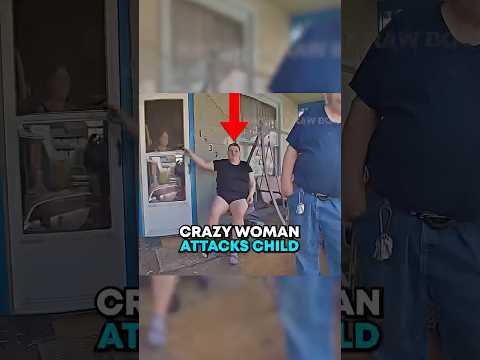 Crazy Woman Attacks Young Girl 😳