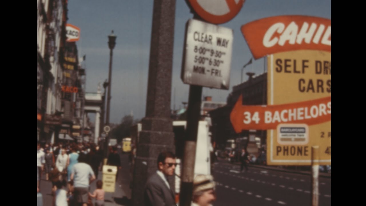 Dublin in 1969 Footage