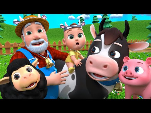 Old MacDonald Had A Farm | Animal Song + More Lalafun Kids Song & Nursery Rhymes