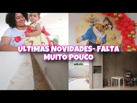 GRAMARAM NOSSA CASA e MAIS | ÚLTIMAS ATUALIZAÇÕES DA NOSSA OBRA - ANIVERSÁRIO DE 1 ANO | Dani Mendes