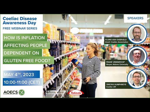 Coeliac Awareness Webinar#1 - How is inflation affecting people dependent on gluten-free food?